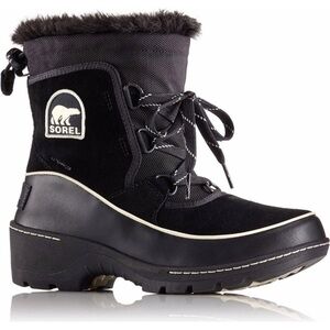 SOREL WOMEN'S BLACK TIVOLI III WATERPROOF WINTER BOOTS Size 7